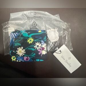 Vera Bradley Iconic Campus Double ID in “Moonlight Garden”. NWT